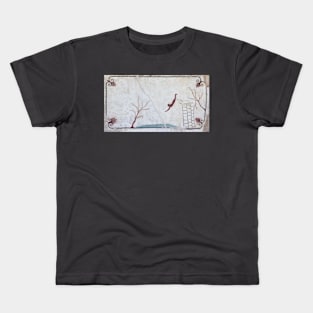Tomb of the Diver, Paestum Kids T-Shirt